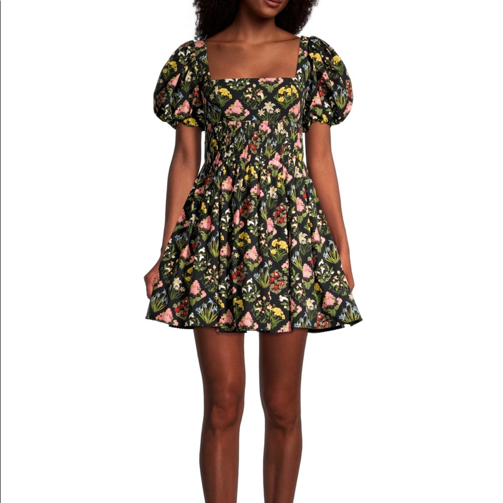 NWT AUTHENTIC AGUA by Agua Bendita Caramelo Magdalena Minidress in Small